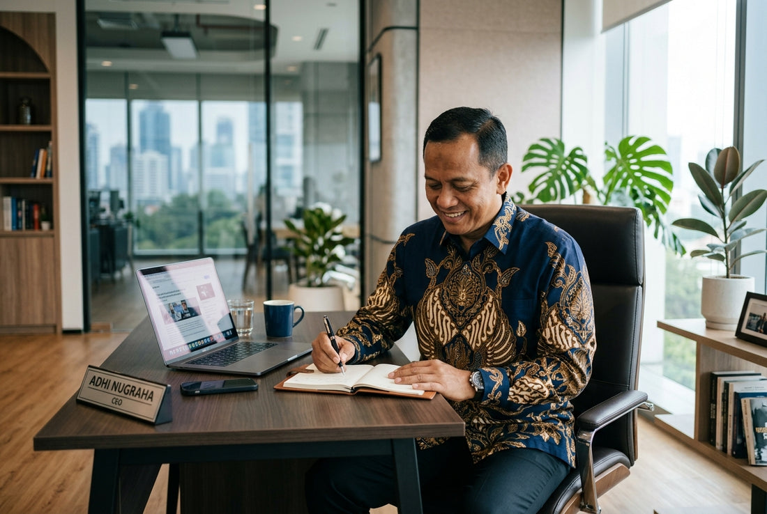 5 Tips Memilih Kemeja Batik Pria yang Pas untuk Acara Formal dan Kantor