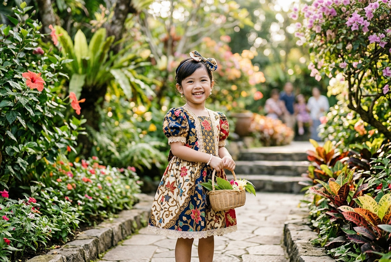 Featured Banner Dress Batik Anak - Perfect 3:2 Landscape Ratio