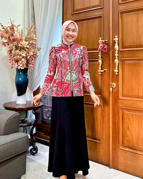 Celana Panjang Batik Pria Modern Sirwal Etnik - Tampilan 4:5 Foto 1