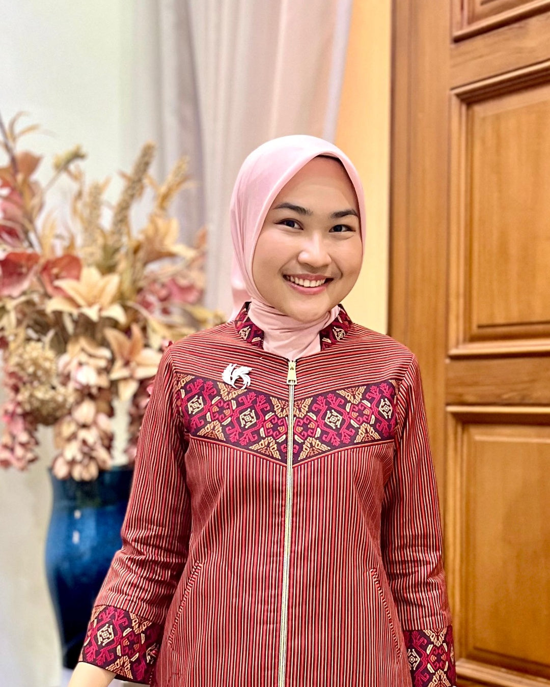 Daster Batik Katun Halus Solo Series Home Dress - Tampilan 4:5 Foto 2