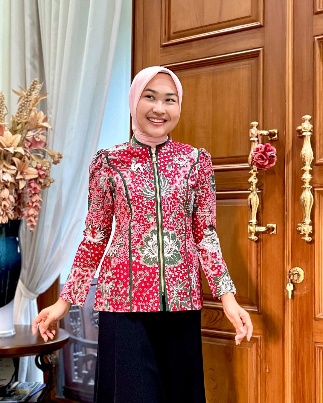 Celana Panjang Batik Pria Modern Sirwal Etnik - Tampilan 4:5 Foto 2