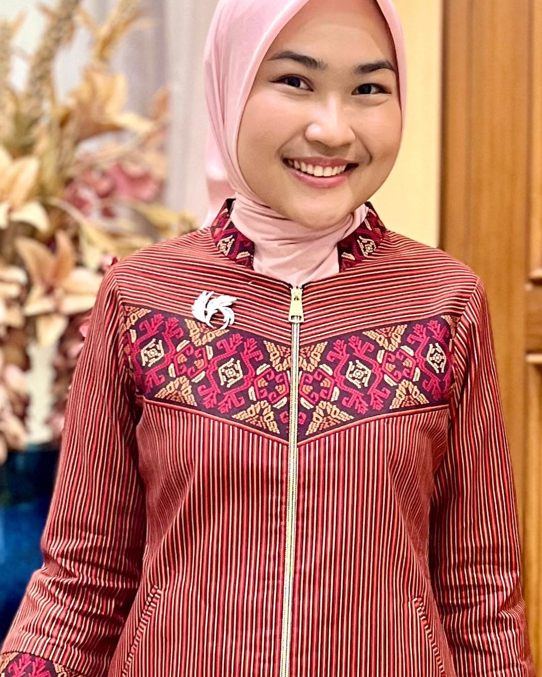 Daster Batik Katun Halus Solo Series Home Dress - Tampilan 4:5 Foto 3