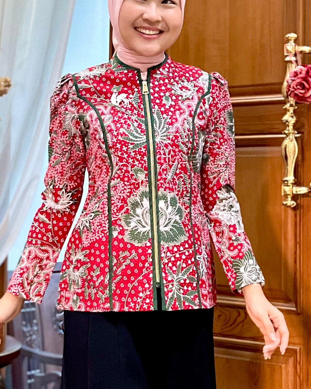 Celana Panjang Batik Pria Modern Sirwal Etnik - Tampilan 4:5 Foto 3