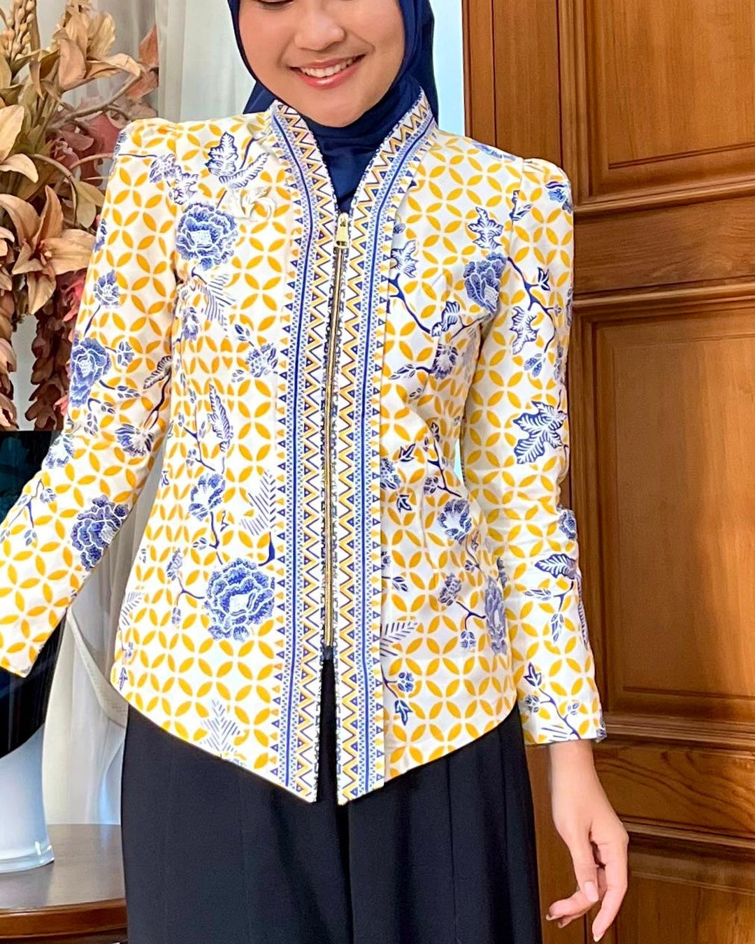 Hem Batik Anak Cowo Katun Adem Motif Pesisir - Tampilan 4:5 Foto 3