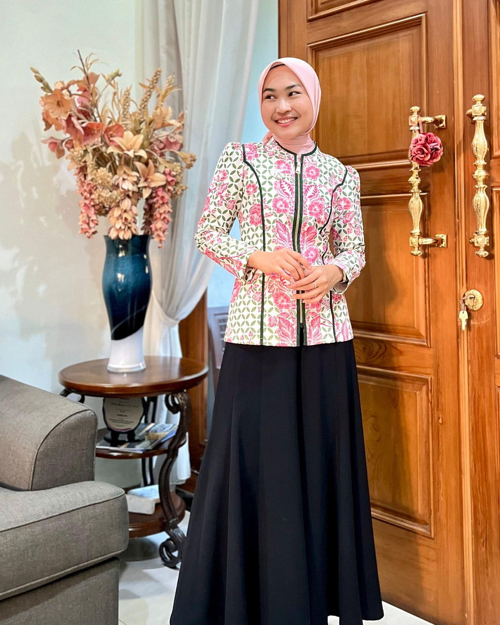 Hem Batik Anak Cowo Katun Adem Motif Pesisir - Tampilan 4:5 Foto 4