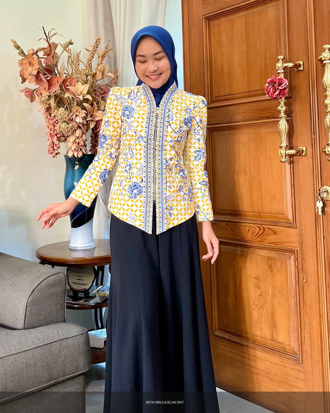 Hem Batik Anak Cowo Katun Adem Motif Pesisir - Tampilan 4:5 Foto 5