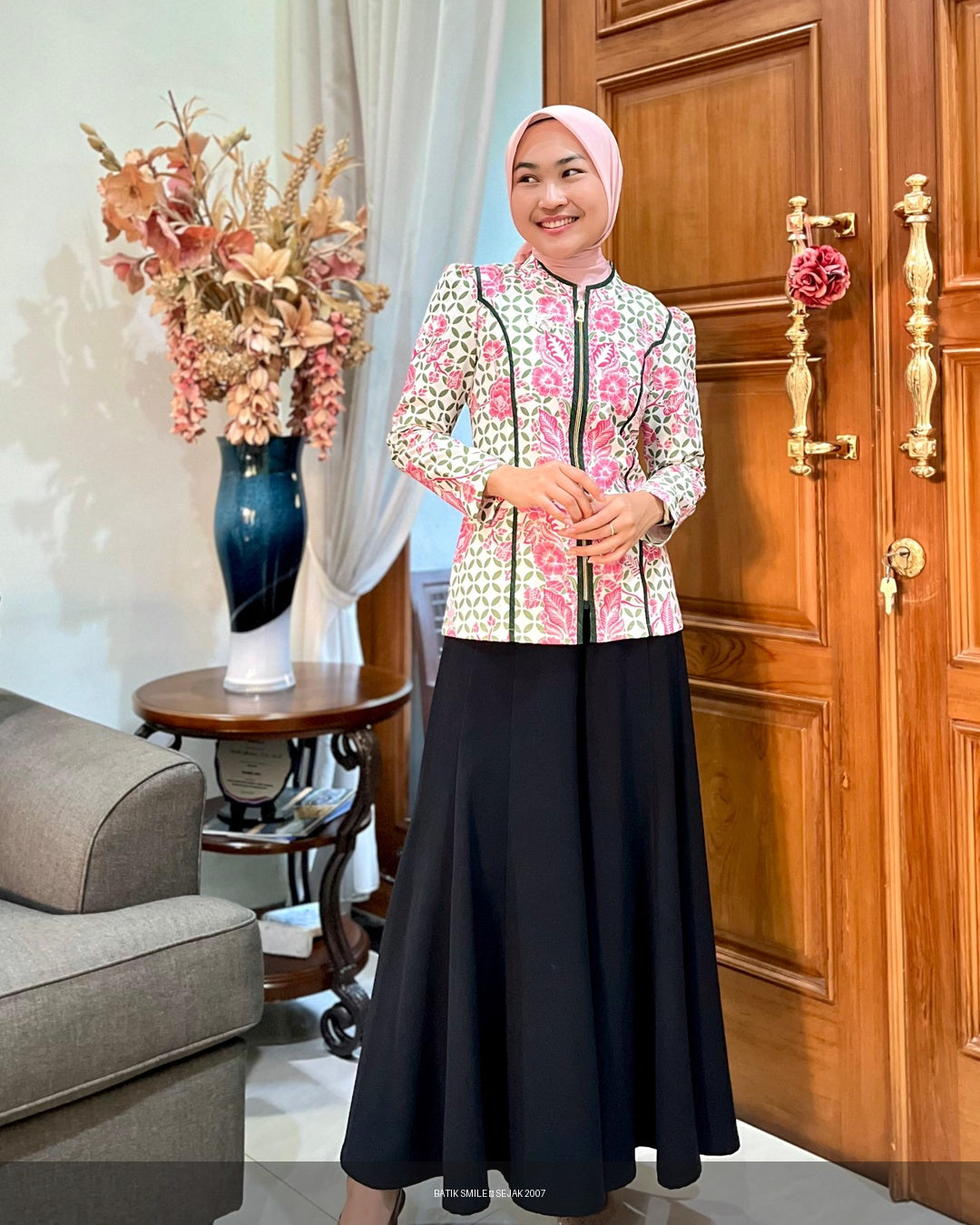 Setelan Surjan & Blangkon Tradisional Jawa Anak - Tampilan 4:5 Foto 5